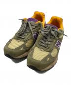 NEW BALANCEニューバランス）の古着「ローカットスニーカー」｜オリーブ