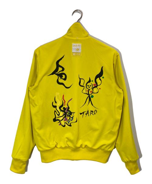 adidas（アディダス）adidas (アディダス) リバーシブルトラックジャケット ブラック×イエロー サイズ: Mの古着・服飾アイテム