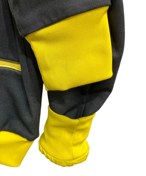 adidas（アディダス）adidas (アディダス) リバーシブルトラックジャケット ブラック×イエロー サイズ: Mの古着・服飾アイテム