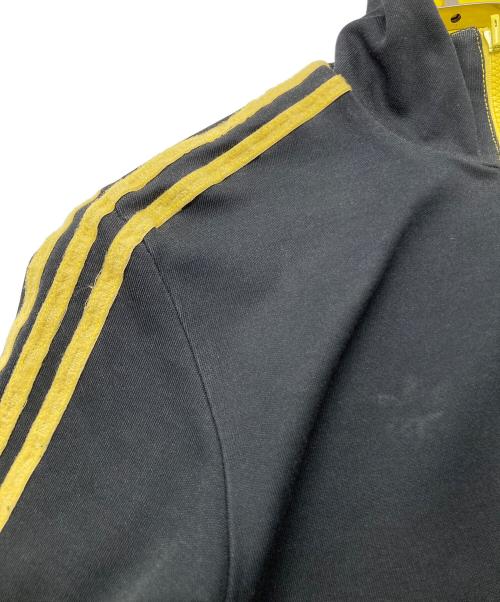 adidas（アディダス）adidas (アディダス) リバーシブルトラックジャケット ブラック×イエロー サイズ: Mの古着・服飾アイテム