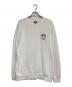 stussy（ステューシー）の古着「Bob Marley Spliff Pigment Dyed スウェット」｜ホワイト