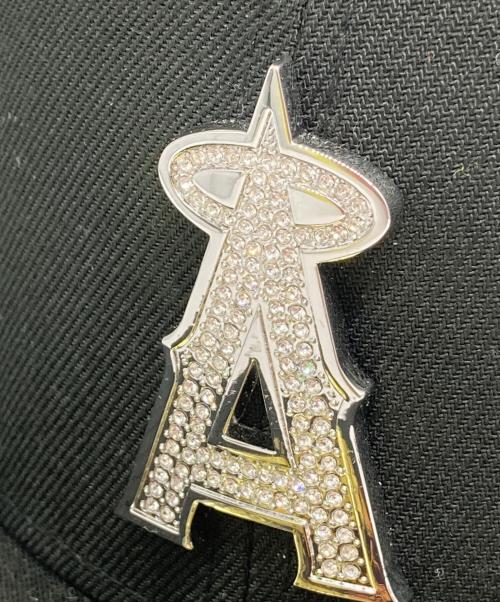 New Era（ニューエラ）New Era (ニューエラ) Rhinestone Badgeキャップ ブラックの古着・服飾アイテム