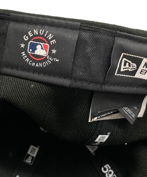 New Era（ニューエラ）New Era (ニューエラ) Rhinestone Badgeキャップ ブラックの古着・服飾アイテム