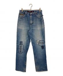 PHAT FARM（ファットファーム）の古着「パッチワークデニム」｜インディゴ