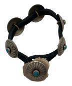 YUKETENユケテン）の古着「コンチョブレスレット」｜ブラック