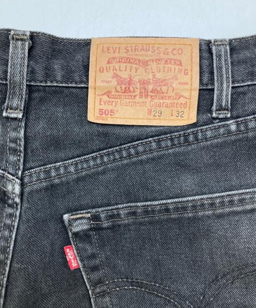 LEVI'S（リーバイス）LEVI'S (リーバイス) ストレートパンツ/505 ブラック サイズ:W29の古着・服飾アイテム