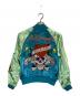 ED HARDY (エド ハーディー) スカジャン ブルー×グリーン サイズ:S：11000円