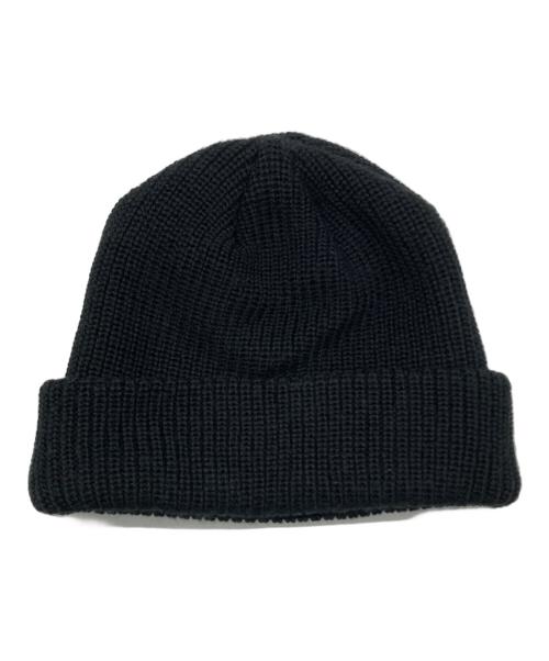 kijima takayuki（キジマタカユキ）KIJIMA TAKAYUKI (キジマタカユキ) KNIT DECK CAP ブラックの古着・服飾アイテム