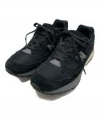 NEW BALANCEニューバランス）の古着「ローカットスニーカー/M992BL」｜ブラック