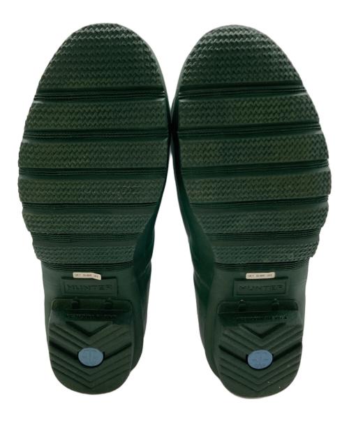 HUNTER（ハンター）HUNTER (ハンター) Tall Matte Rain Boots/1015333 グリーン サイズ:UK7の古着・服飾アイテム