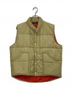 weather casterウェザーキャスター）の古着「ヴィンテージベスト」｜ベージュ