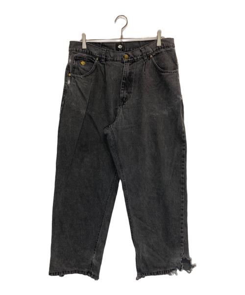 MAGENTA（マゼンタ）MAGENTA (マゼンタ) デニムパンツ グレー サイズ:Lの古着・服飾アイテム