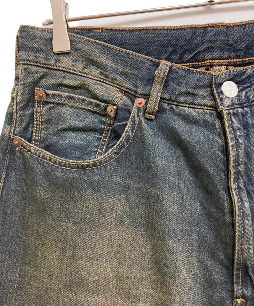 BEAMS（ビームス）BEAMS (ビームス) ワイドフィット デニムパンツ インディゴ サイズ:Mの古着・服飾アイテム