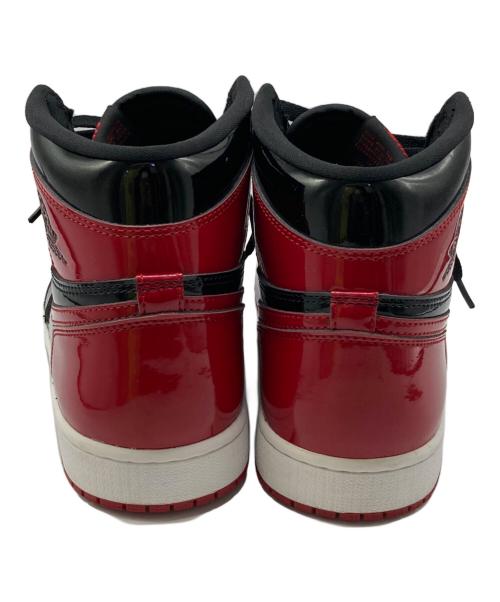 NIKE（ナイキ）NIKE (ナイキ) Air Jordan 1 High OG Patent Bred レッド×ブラック サイズ:28cmの古着・服飾アイテム