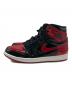 NIKE (ナイキ) Air Jordan 1 High OG Patent Bred レッド×ブラック サイズ:28cm：15000円