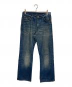 GUCCIグッチ）の古着「ブーツカットデニムパンツ」｜インディゴ