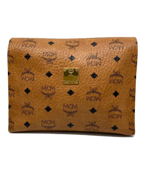MCM（エムシーエム）MCM (エムシーエム) ヴィセトスクラッチバッグ ブラウンの古着・服飾アイテム