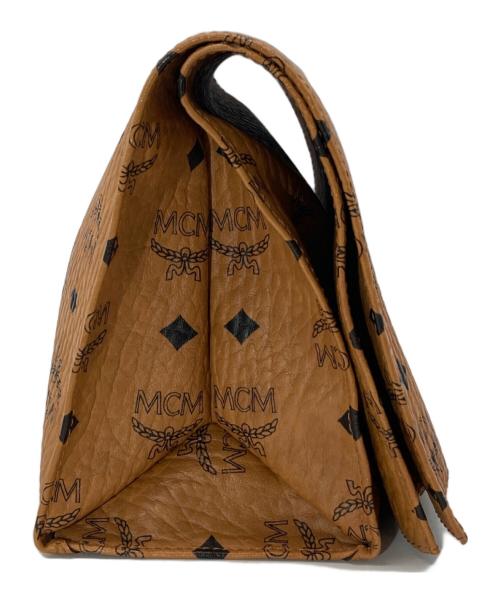 MCM（エムシーエム）MCM (エムシーエム) ヴィセトスクラッチバッグ ブラウンの古着・服飾アイテム