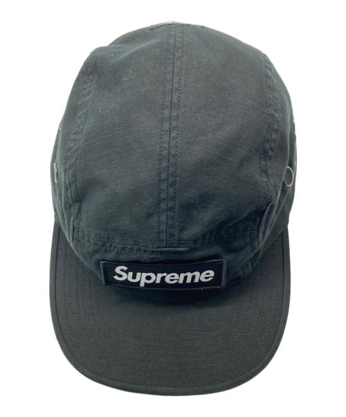 SUPREME（シュプリーム）Supreme (シュプリーム) Military camp cap ブラックの古着・服飾アイテム