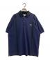 LACOSTE（ラコステ）の古着「別注鹿の子ポロシャツ」｜ネイビー
