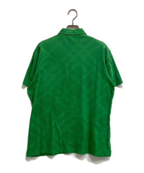 BURBERRY BLACK LABEL（バーバリーブラックレーベル）BURBERRY BLACK LABEL (バーバリーブラックレーベル) ポロシャツ グリーン サイズ:3の古着・服飾アイテム