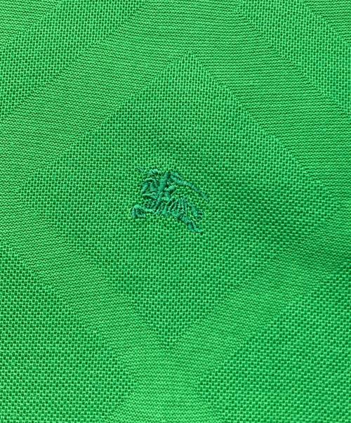 BURBERRY BLACK LABEL（バーバリーブラックレーベル）BURBERRY BLACK LABEL (バーバリーブラックレーベル) ポロシャツ グリーン サイズ:3の古着・服飾アイテム