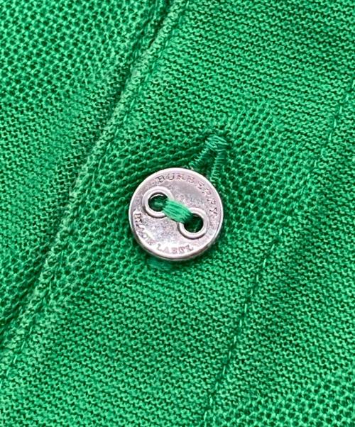 BURBERRY BLACK LABEL（バーバリーブラックレーベル）BURBERRY BLACK LABEL (バーバリーブラックレーベル) ポロシャツ グリーン サイズ:3の古着・服飾アイテム