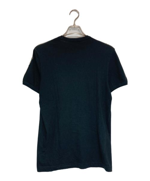 DOLCE & GABBANA（ドルチェ＆ガッバーナ）DOLCE & GABBANA (ドルチェ＆ガッバーナ) 袖ワッペン半袖カットソー ブラック サイズ:48の古着・服飾アイテム