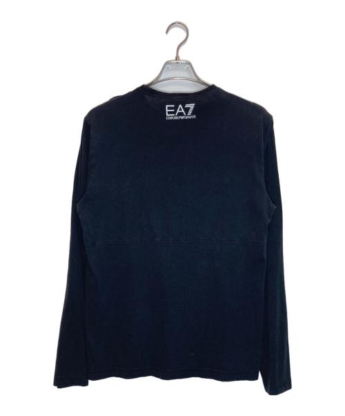 EA7（イーエーセブン）EA7 (イーエーセブン) ロングスリーブカットソー ブラック サイズ:Ⅿの古着・服飾アイテム