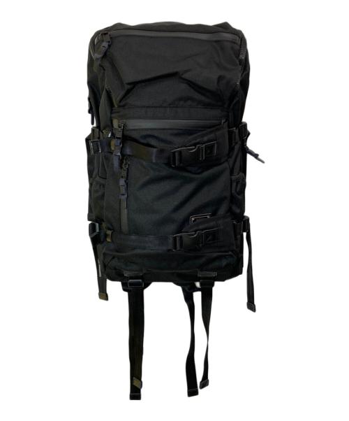 AS2OV（アッソブ）AS2OV (アッソブ) CORDURA DOBBY 305D ROUND ZIP BACK PACK ブラックの古着・服飾アイテム