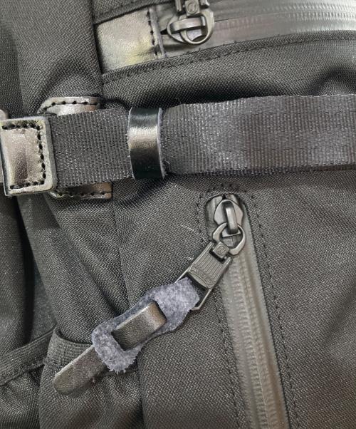 AS2OV（アッソブ）AS2OV (アッソブ) CORDURA DOBBY 305D ROUND ZIP BACK PACK ブラックの古着・服飾アイテム