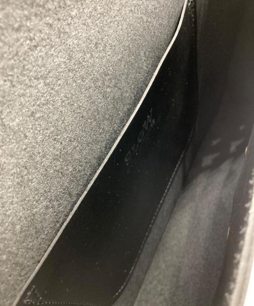 SLOW（スロウ）SLOW (スロウ) カウレザーショルダーバッグ ブラックの古着・服飾アイテム