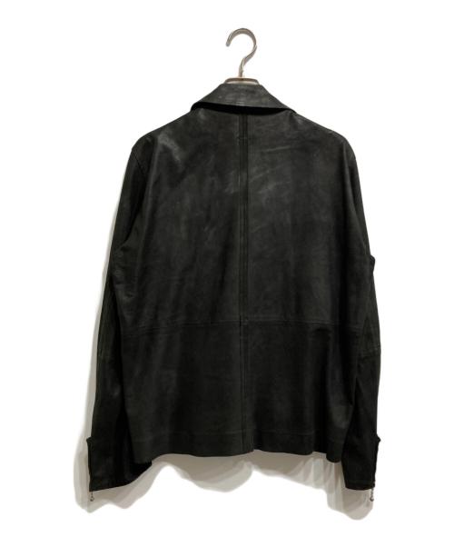 MIHARA YASUHIRO（ミハラヤスヒロ）MIHARA YASUHIRO (ミハラヤスヒロ) ダブルライダースジャケット ブラック サイズ:44の古着・服飾アイテム