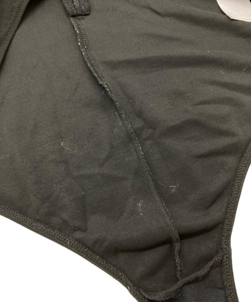 GIVENCHY（ジバンシィ）GIVENCHY (ジバンシィ) Black Stretch Viscose Bodysuit ブラック サイズ:Mの古着・服飾アイテム
