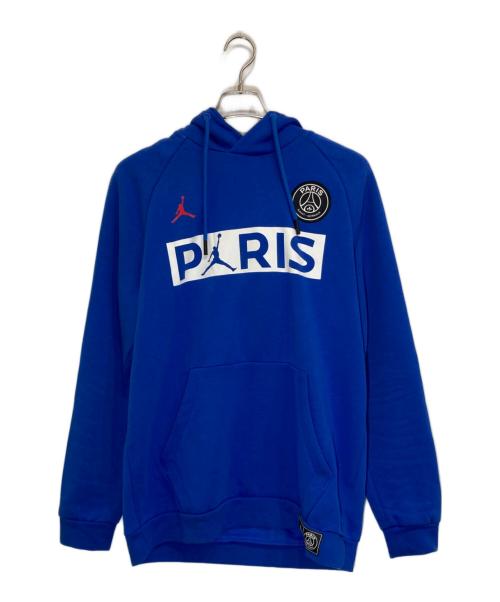 JORDAN（ジョーダン）JORDAN (ジョーダン) PSG LOGO HOODIE BLUE ブルー サイズ:XLの古着・服飾アイテム