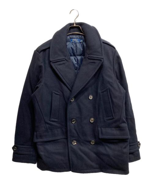 POLO RALPH LAUREN（ポロ・ラルフローレン）POLO RALPH LAUREN (ポロ・ラルフローレン) ダウンPコート ネイビー サイズ:Ｌの古着・服飾アイテム