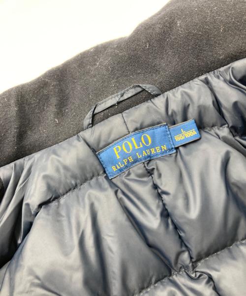 POLO RALPH LAUREN（ポロ・ラルフローレン）POLO RALPH LAUREN (ポロ・ラルフローレン) ダウンPコート ネイビー サイズ:Ｌの古着・服飾アイテム