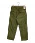 CIOTA (シオタ) スビンコットンバックサテンベイカーパンツ オリーブ サイズ:5：12000円