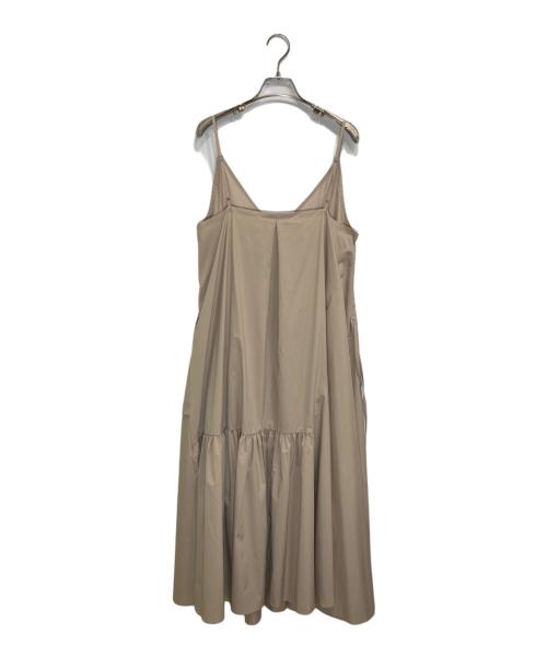 DEAR DANSKIN（ディア ダンスキン）DEAR DANSKIN (ディア ダンスキン) DRAPED ONE PIECE ベージュ サイズ:Lの古着・服飾アイテム