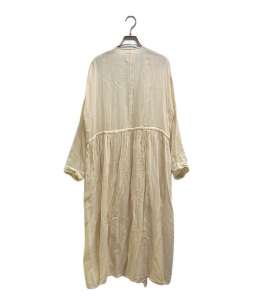 Snow Peak YAMAI（スノーピーク ヤマイ）Snow Peak YAMAI (スノーピーク ヤマイ) カシュクールワンピース ベージュ サイズ:-の古着・服飾アイテム