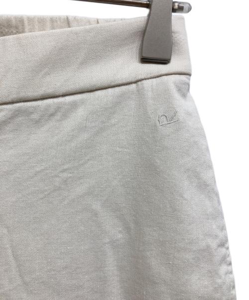 45R（フォーティファイブ・アール）45R (フォーティファイブ・アール) コットンリネンスリムパンツ ベージュ サイズ:3の古着・服飾アイテム