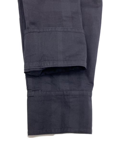 BURBERRY LONDON（バーバリーロンドン）BURBERRY LONDON (バーバリーロンドン) シアーチェックシャツ ネイビー サイズ:44の古着・服飾アイテム