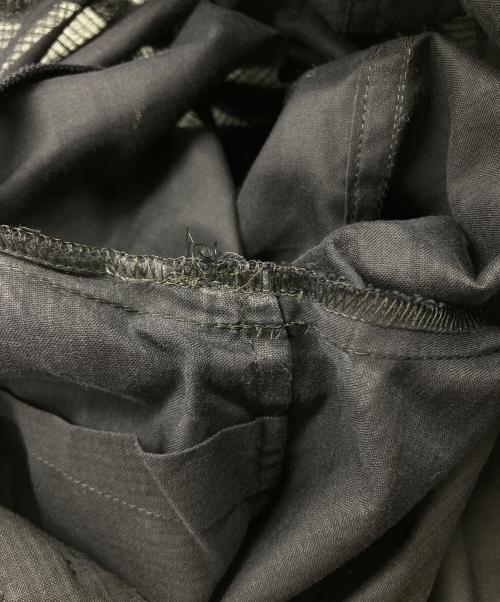 BURBERRY LONDON（バーバリーロンドン）BURBERRY LONDON (バーバリーロンドン) シアーチェックシャツ ネイビー サイズ:44の古着・服飾アイテム