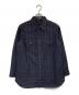 BURBERRY LONDON（バーバリーロンドン）の古着「シアーチェックシャツ」｜ネイビー