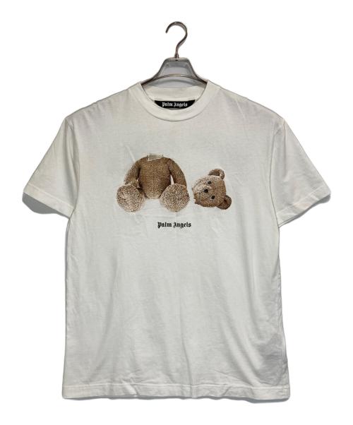 Palm Angels（パーム エンジェルス）Palm Angels (パーム エンジェルス) プリントTシャツ ホワイト サイズ:Lの古着・服飾アイテム