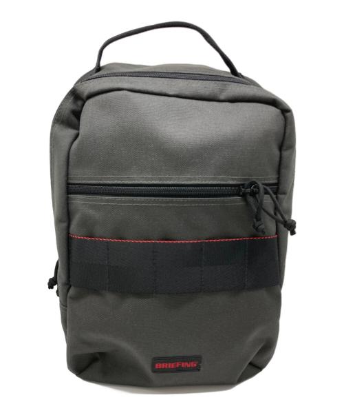 BRIEFING（ブリーフィング）BRIEFING (ブリーフィング) SUNDAY COACH BAG グレーの古着・服飾アイテム