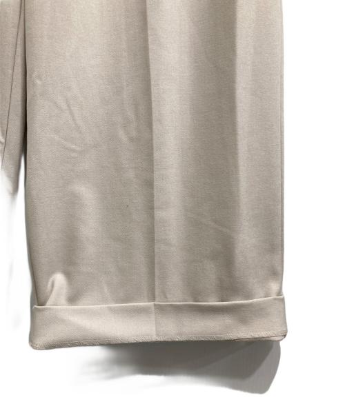 Noble（ノーブル）Noble (ノーブル) TRツイル裏起毛スラックスパンツ ベージュ サイズ:40の古着・服飾アイテム