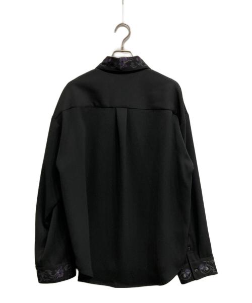 HARE（ハレ）HARE (ハレ) トロミシシュウシャツ ブラック サイズ:Mの古着・服飾アイテム