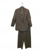 THE SUIT COMPANY SHEザスーツカンパニーシー）の古着「セットアップスーツ」｜ブラウン