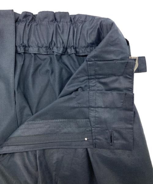 MACPHEE（マカフィー）MACPHEE (マカフィー) クリスピータフタ タックワイドパンツ ネイビー サイズ:36の古着・服飾アイテム